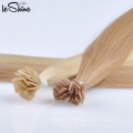 Extension de cheveux soyeuse blonde droite